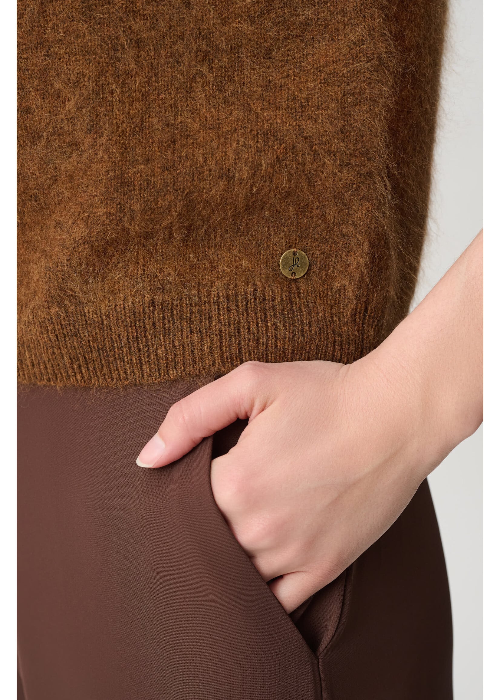 Joseph Ribkoff Joseph Ribkoff  Edit 57 - Brushed Wool Short Sleeve Sweater 264966