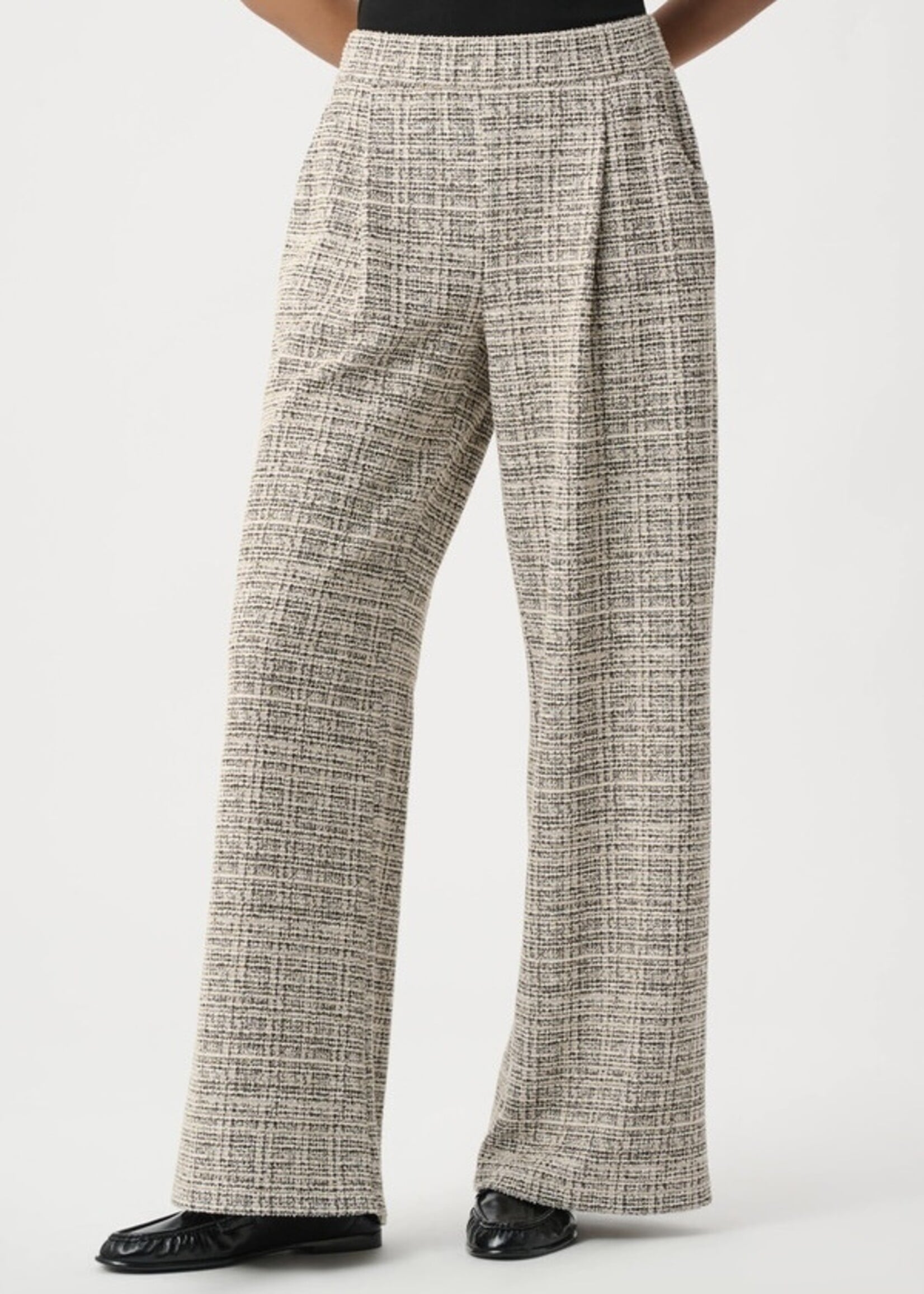 Joseph Ribkoff Joseph Ribkoff - Plaid High Waisted Trousers