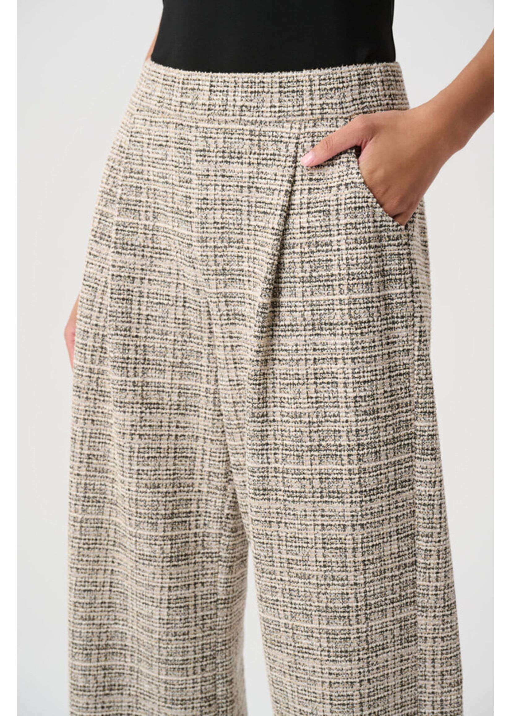 Joseph Ribkoff Joseph Ribkoff - Plaid High Waisted Trousers