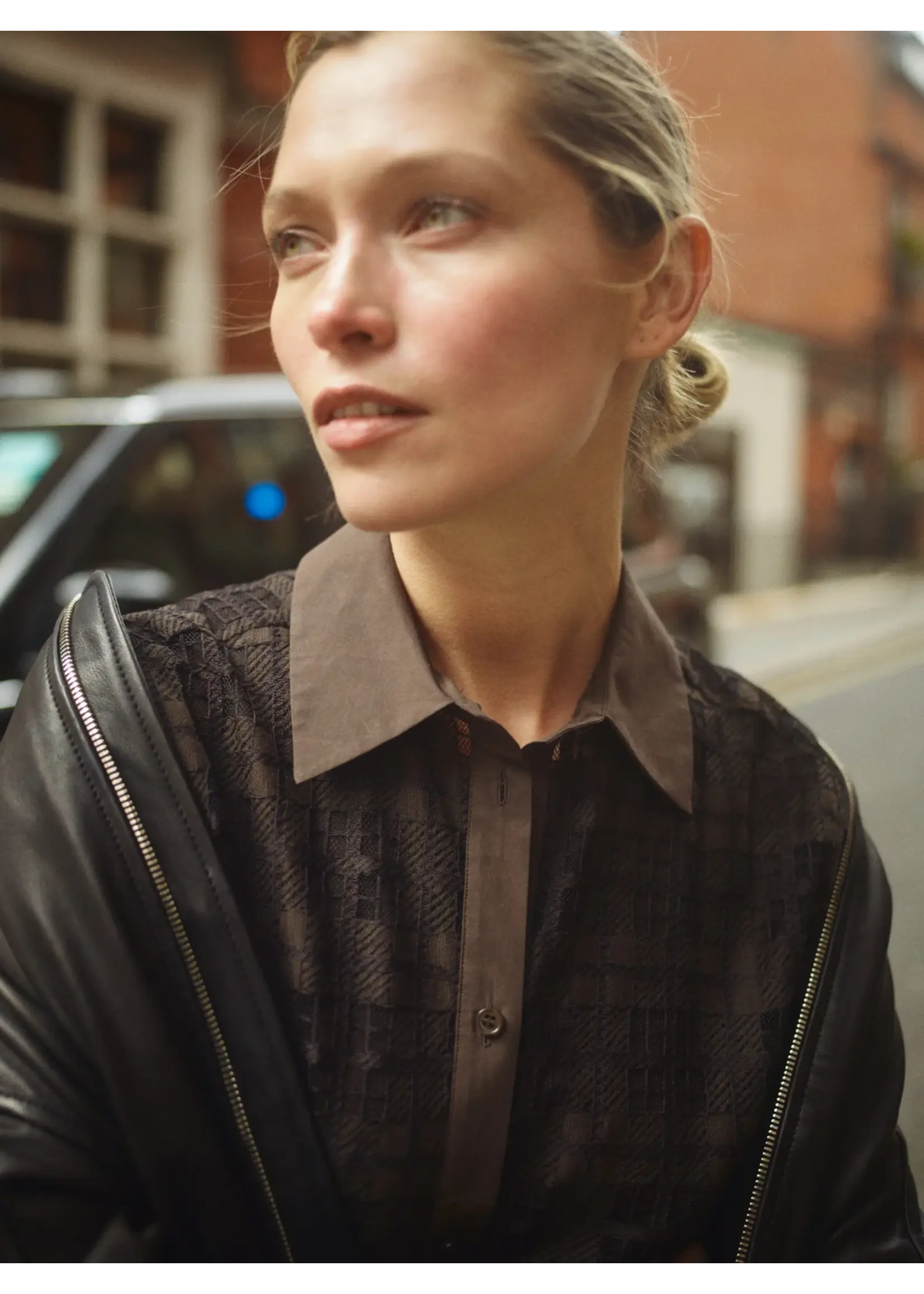Mos Mosh Mos Mosh - Lia Checko Lace Shirt