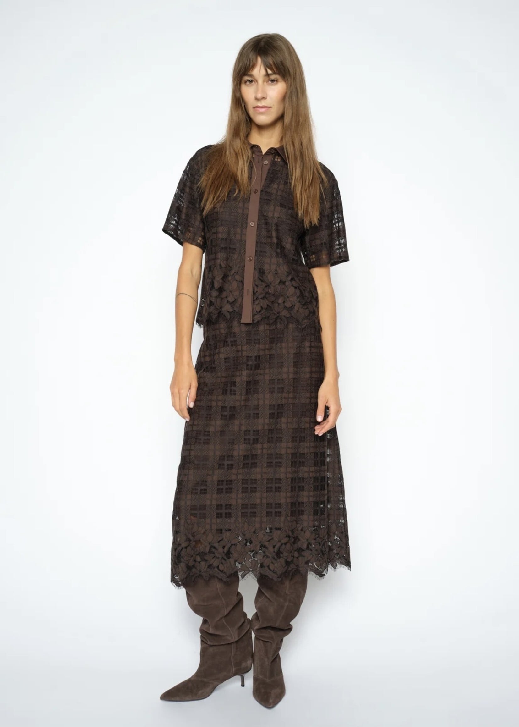 Mos Mosh Mos Mosh - Bia Checko Lace Skirt