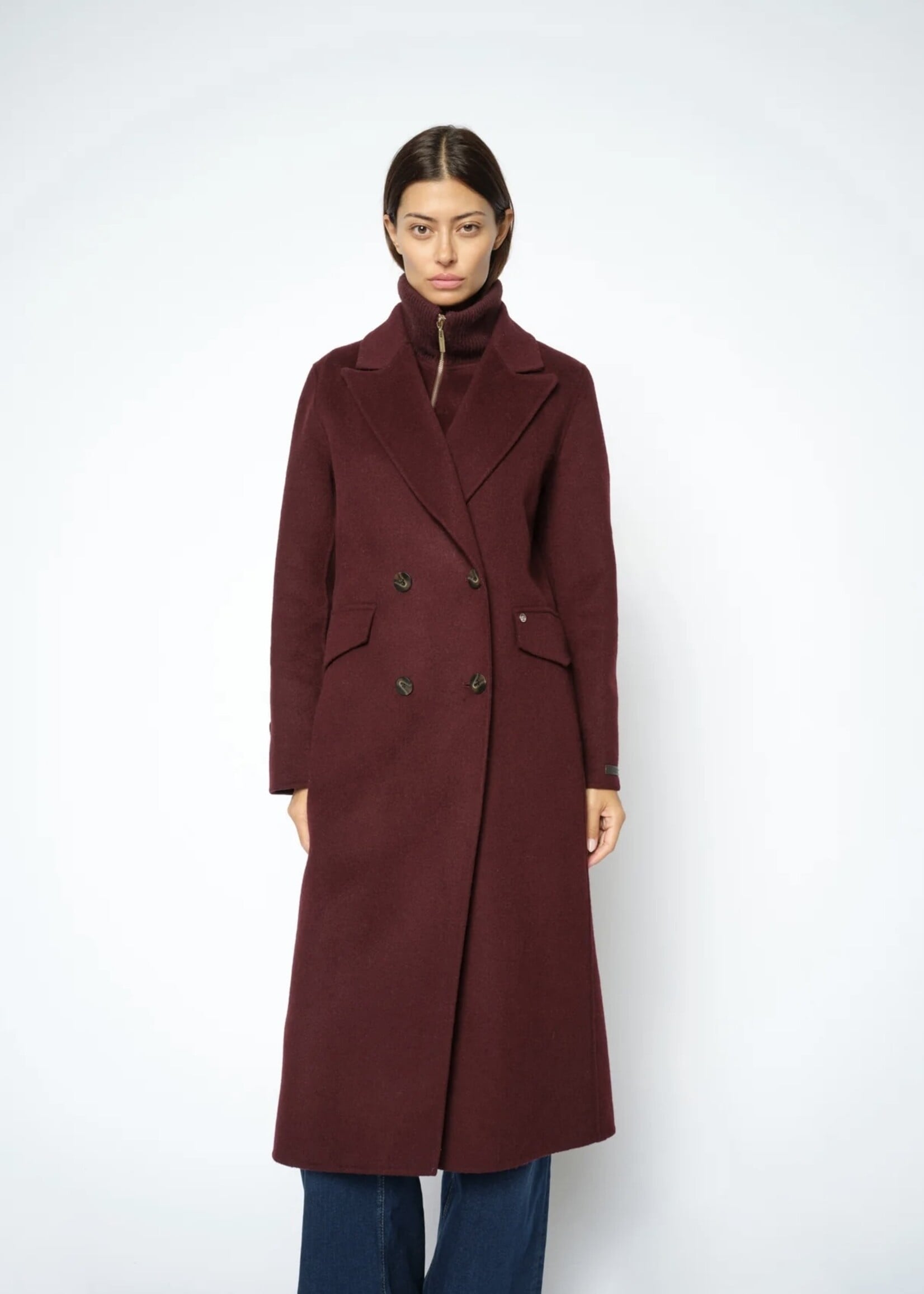 Mos Mosh Mos Mosh - Alva Loisa Mock Neck Coat