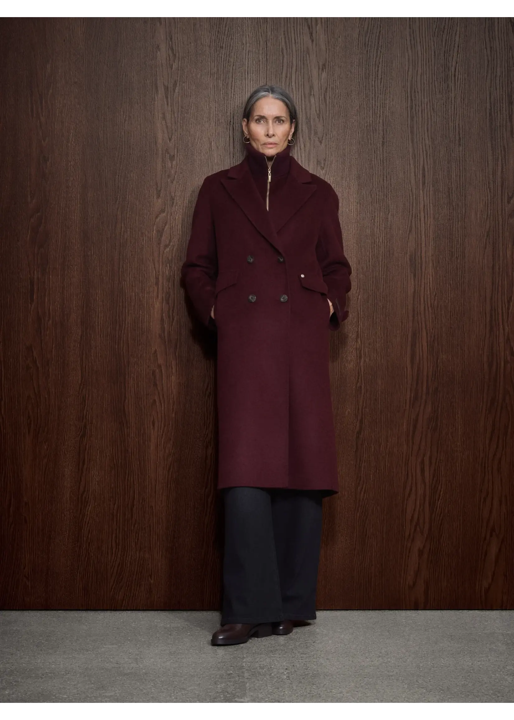 Mos Mosh Mos Mosh - Alva Loisa Mock Neck Coat
