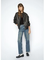 Mos Mosh Mos Mosh - Ruby Leather Bomber Jacket