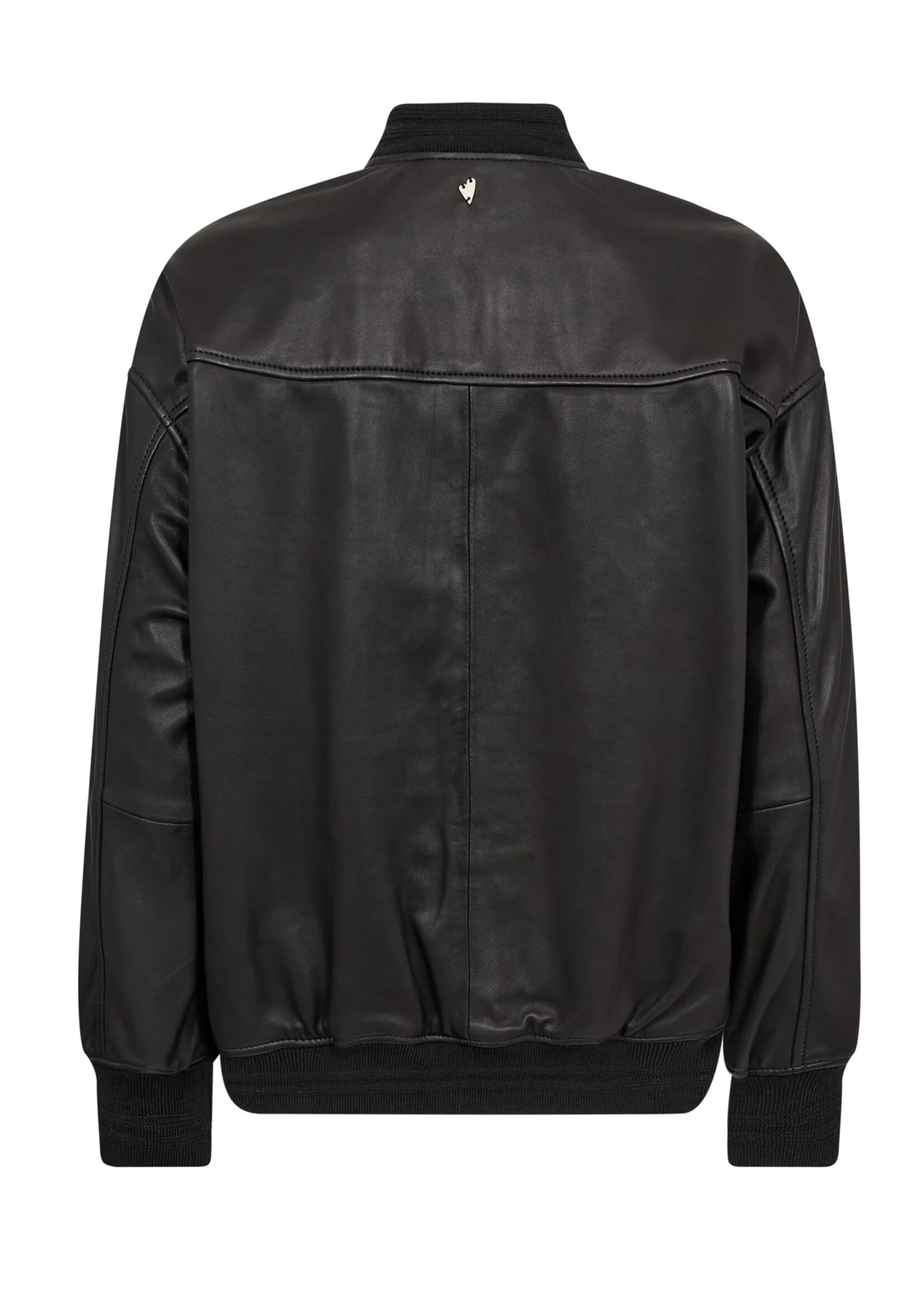 Mos Mosh Mos Mosh - Ruby Leather Bomber Jacket