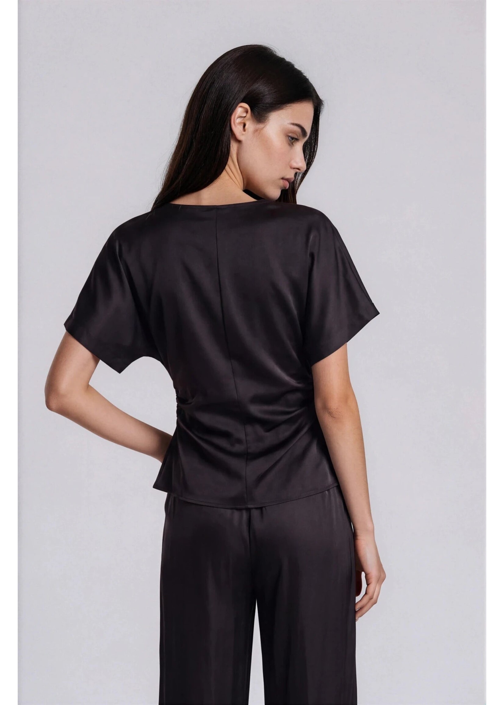 Pure & Simple Pure & Simple - Black Tie Affair Cinched Top