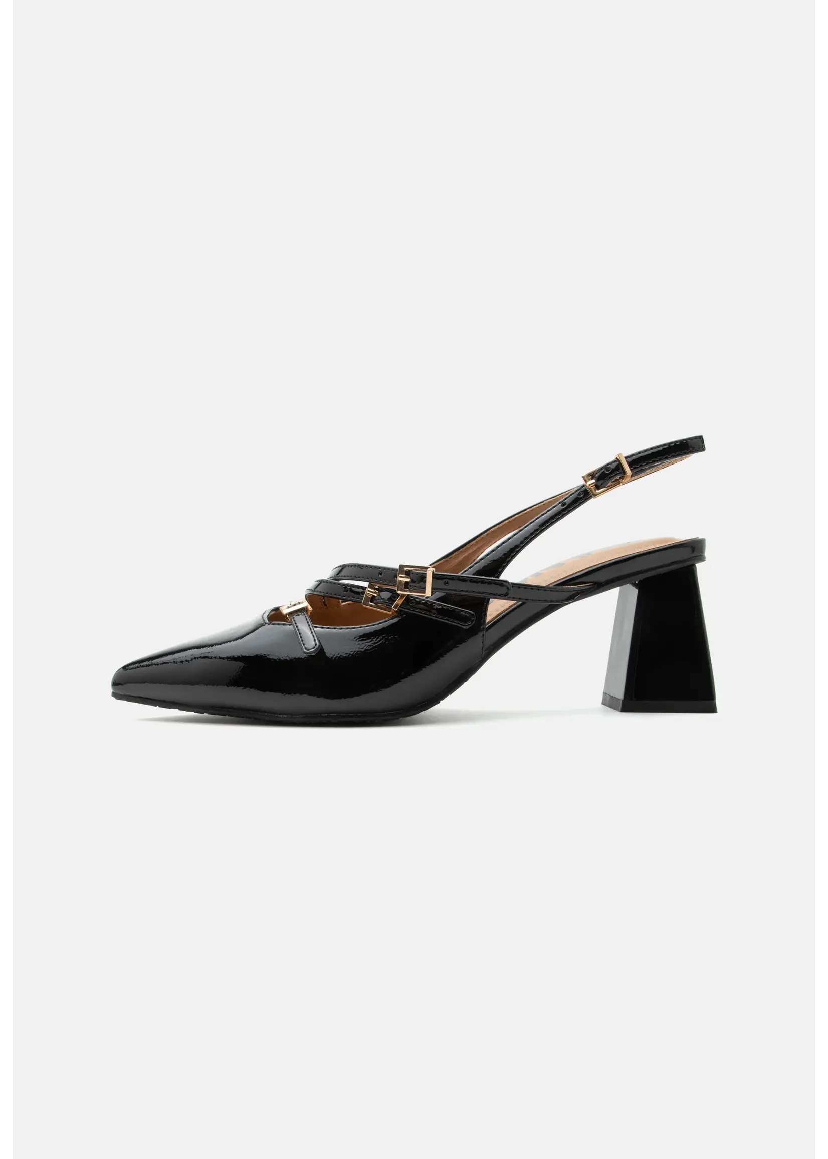 Bianco Bianco - Biamaralyn Multi Buckle Slingback
