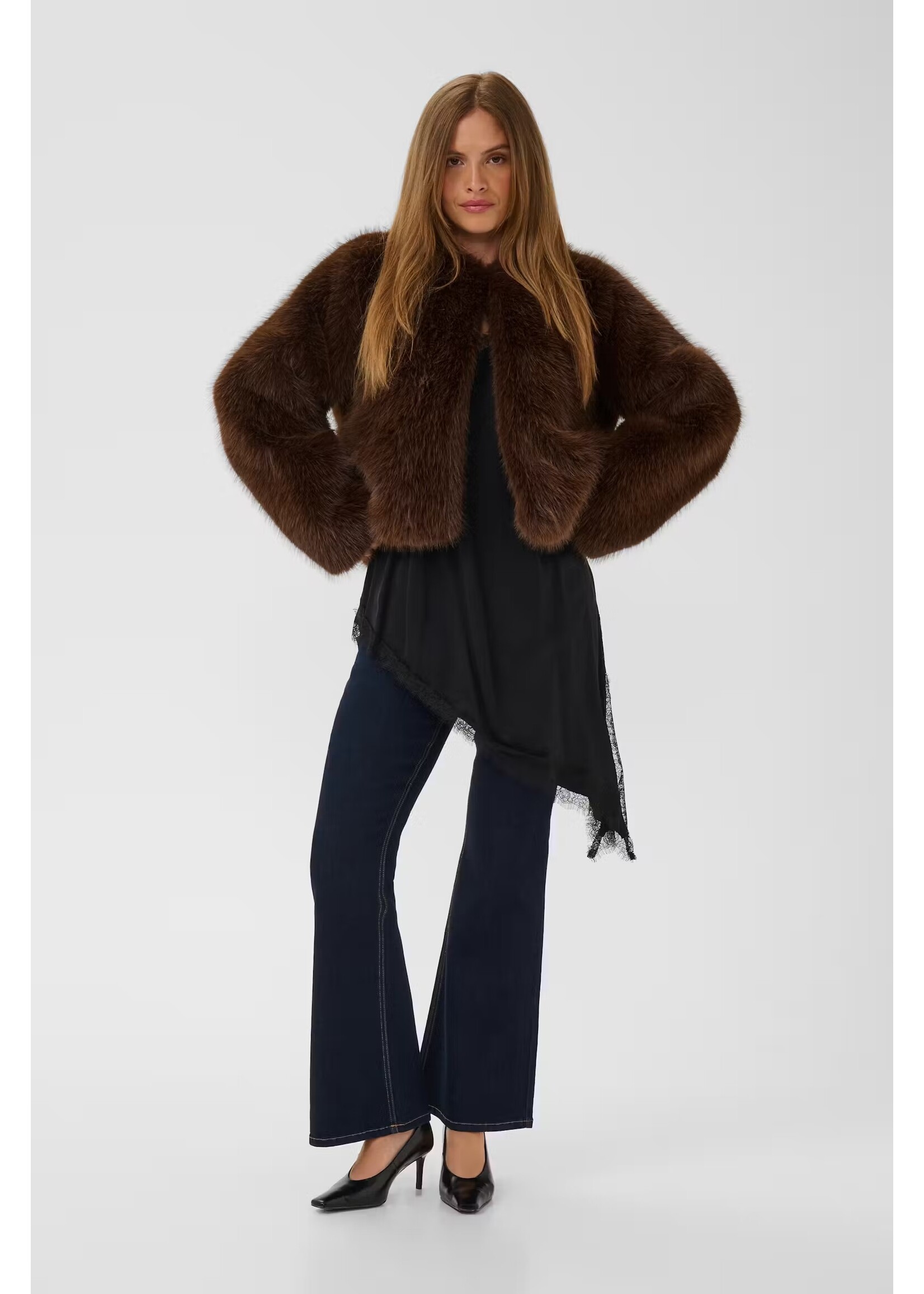 Culture Culture - Canan Faux Fur Jacket