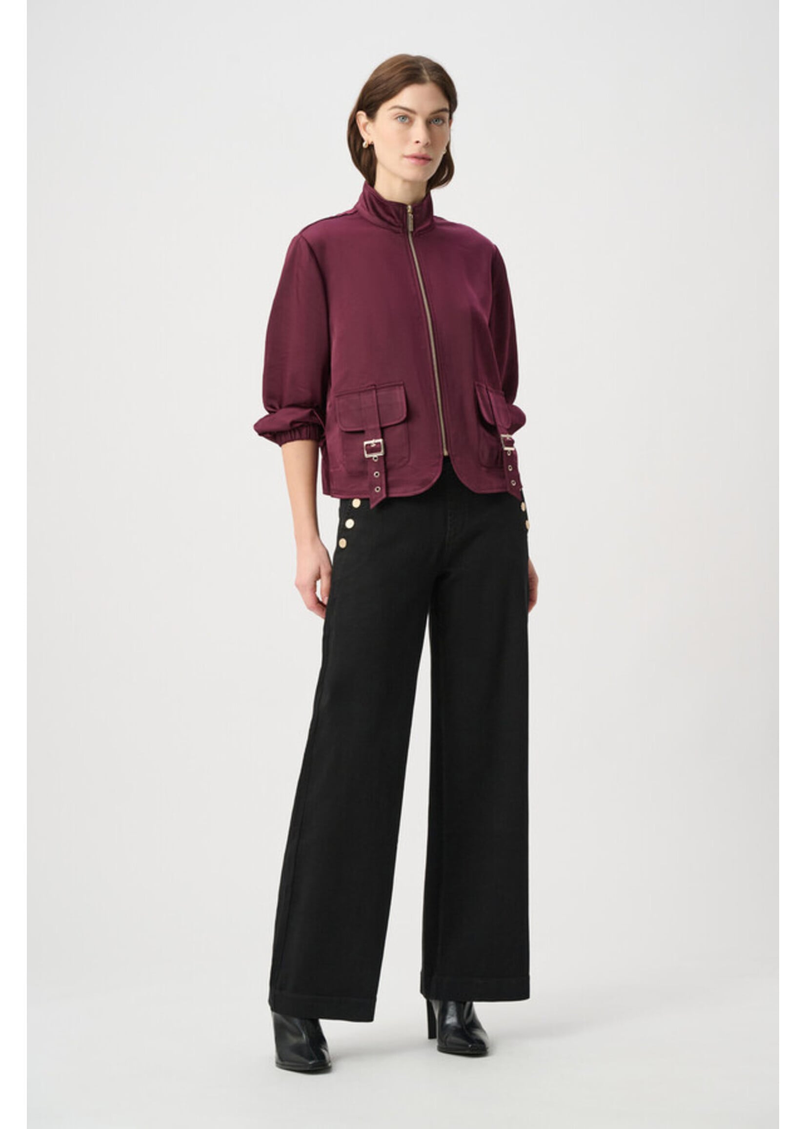 Joseph Ribkoff Joseph Ribkoff - High-waisted Wide-leg Trousers Style 254919
