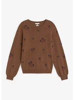 Yerse Yerse - Embroidered Flowers Sweater