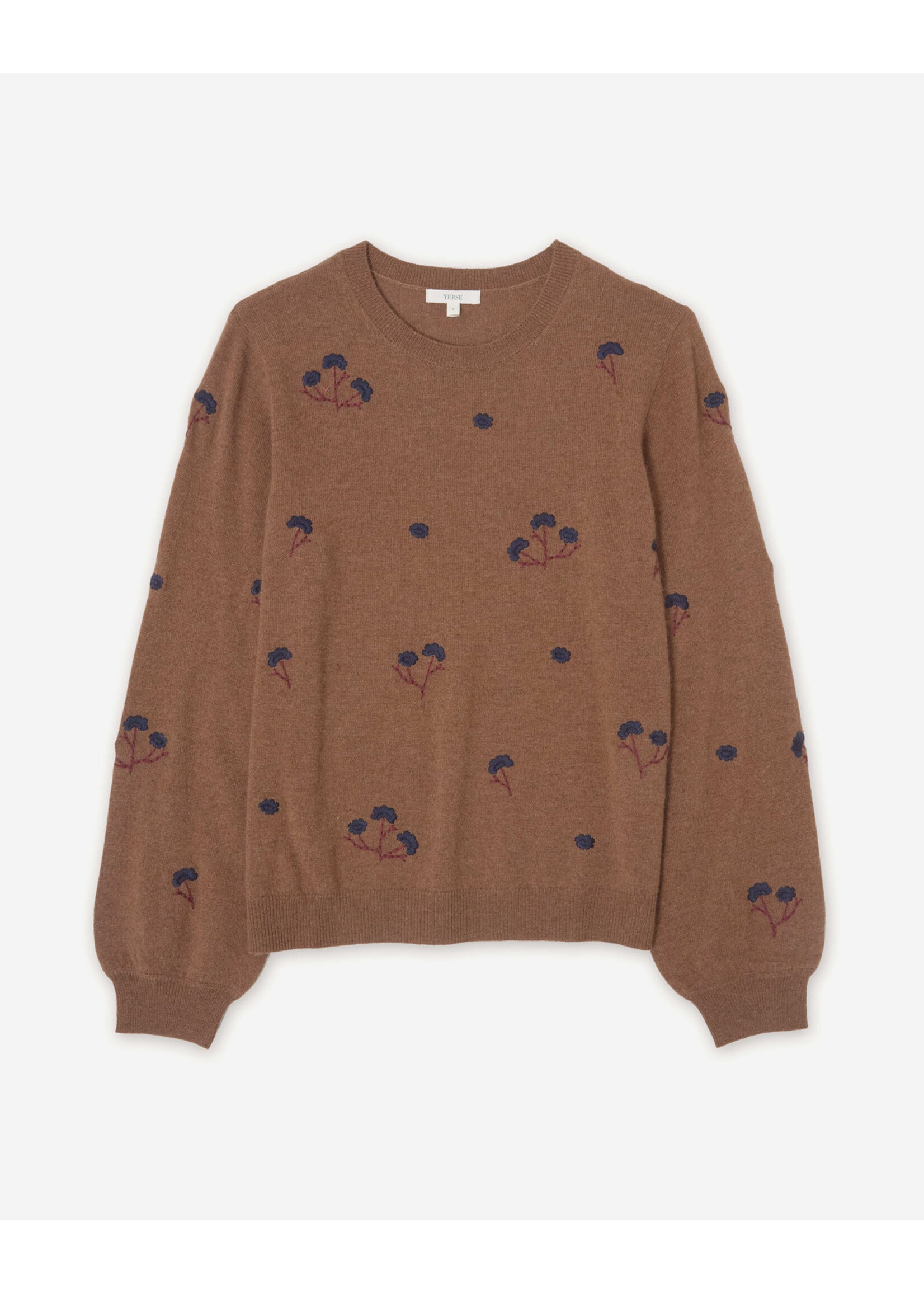 Yerse Yerse - Embroidered Flowers Sweater
