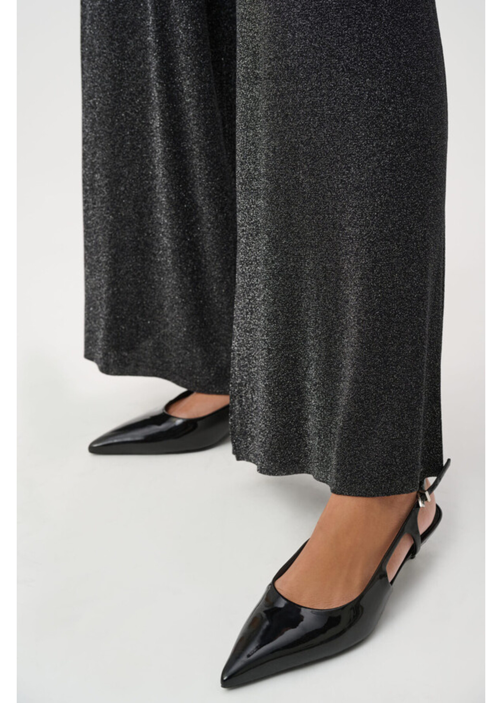 Joseph Ribkoff Joseph Ribkoff - Lurex Sweater Wide-Leg Pants Style 264942
