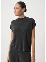 Joseph Ribkoff Joseph Ribkoff - Mock Neck Lurex Sweater Top Style 264943