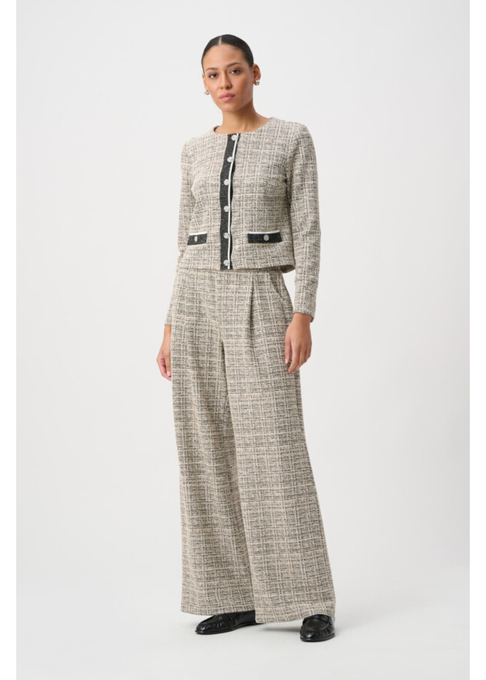 Joseph Ribkoff Joseph Ribkoff - Plaid Boucle Jacket Style 264040