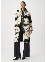 Joseph Ribkoff Joseph Ribkoff - Faux Fur Cow Print Coat Style 264944