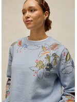 White Stuff Femme White Stuff - Embroidered Sweat