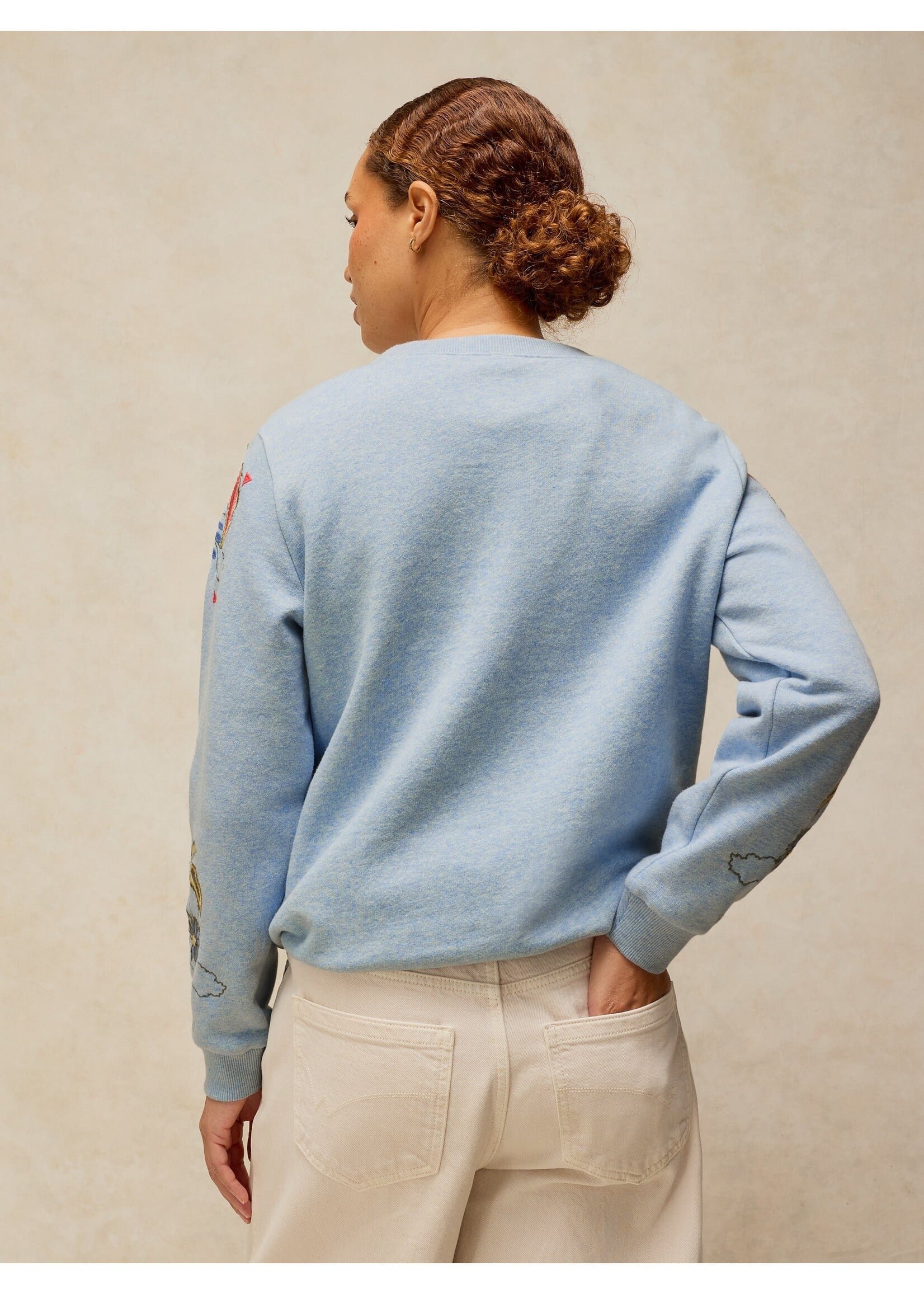 White Stuff Femme White Stuff - Embroidered Sweat