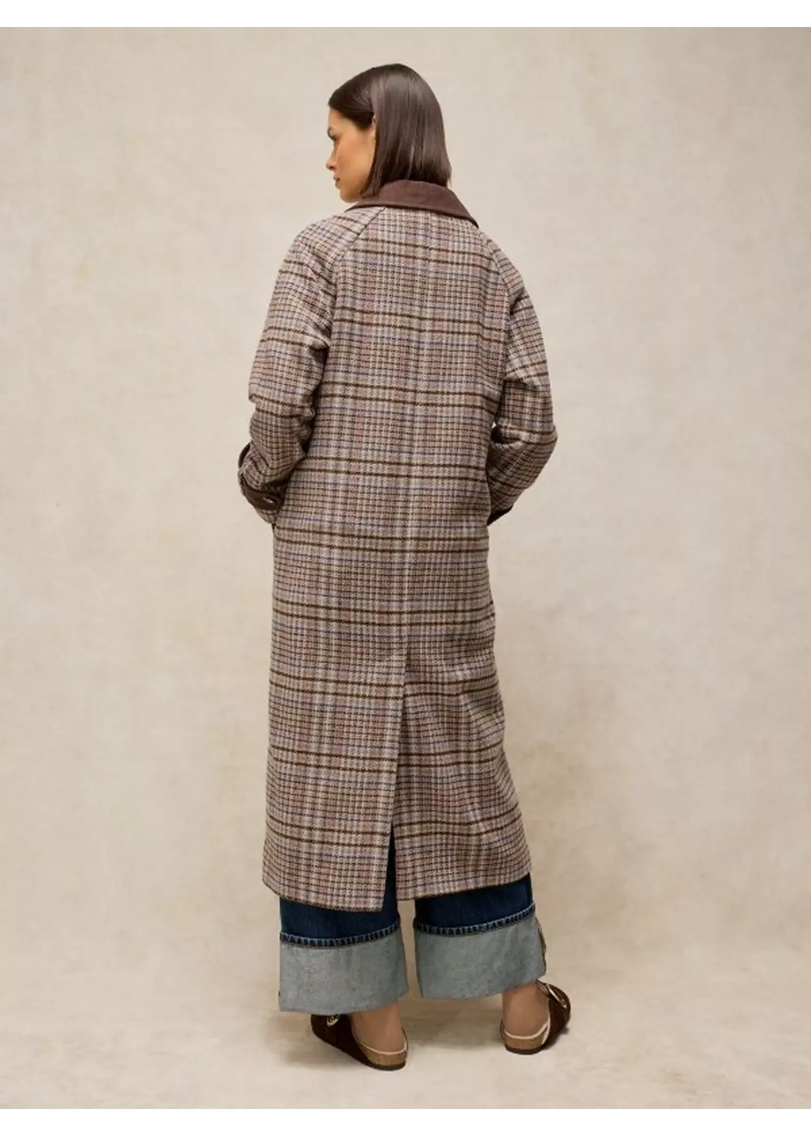 White Stuff Femme White Stuff - Emmeline Check Coat