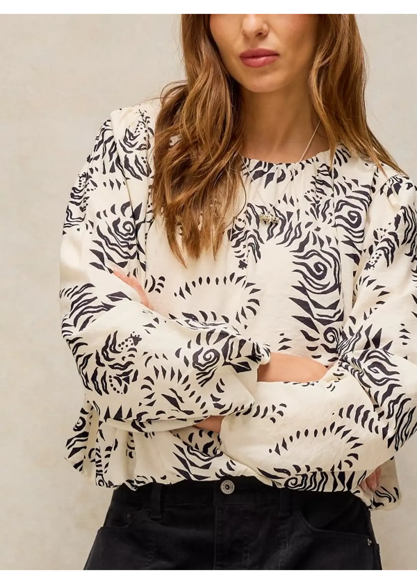 White Stuff Femme White Stuff - Lyra Bubble Hem Top