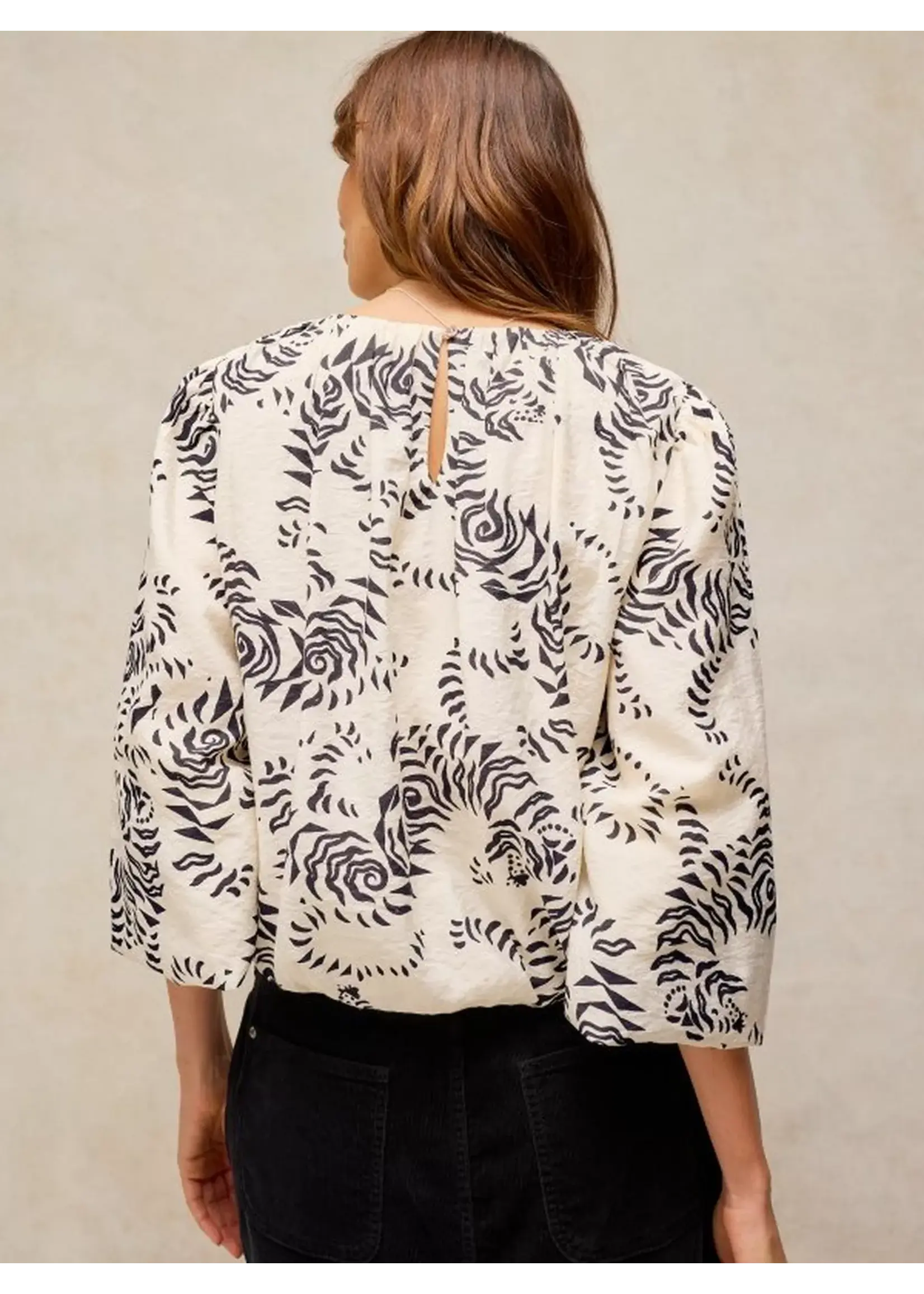 White Stuff Femme White Stuff - Lyra Bubble Hem Top