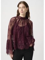 Joseph Ribkoff Joseph Ribkoff - Lace Bell Sleeve Pullover Style 264098