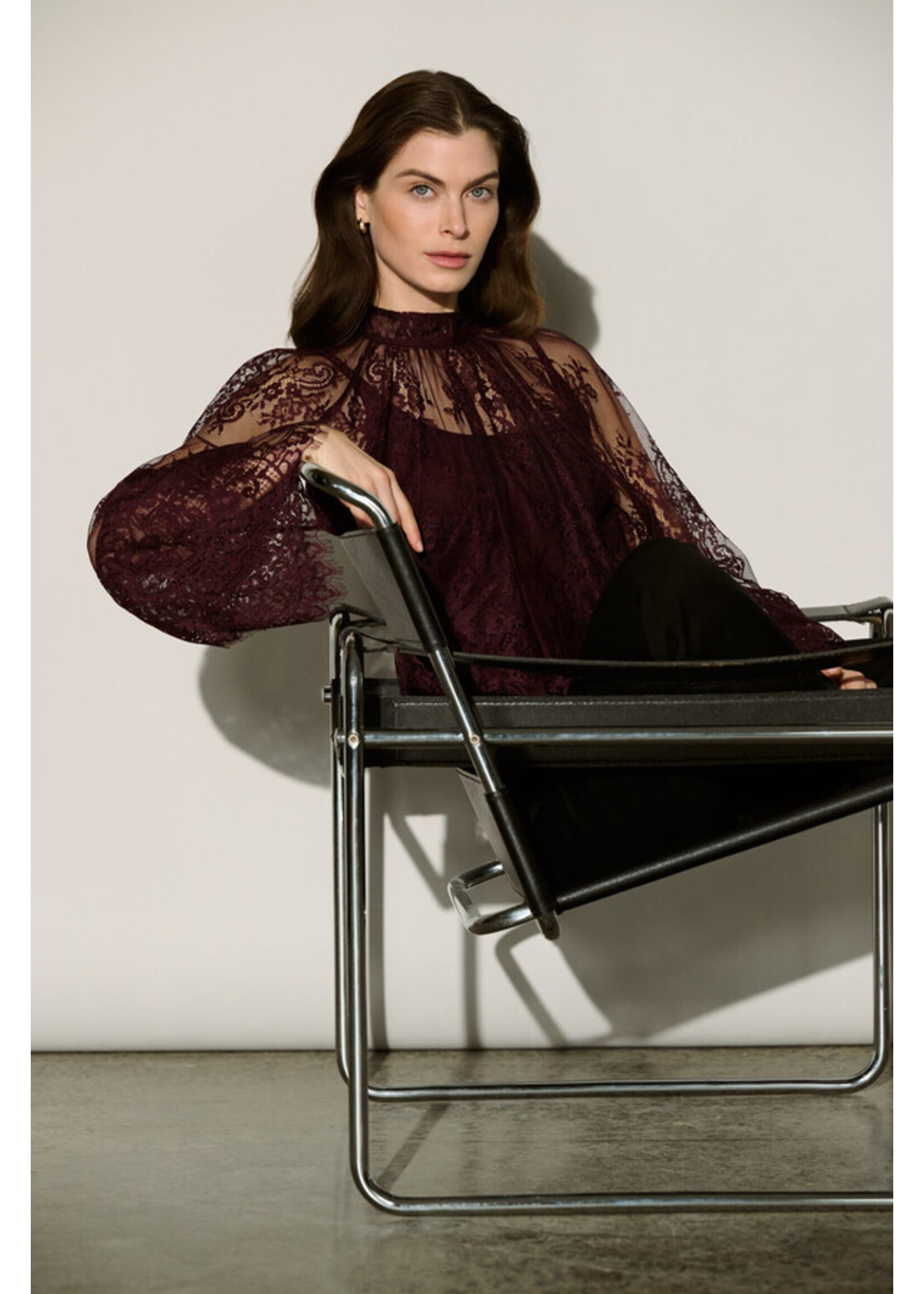 Joseph Ribkoff Joseph Ribkoff - Lace Bell Sleeve Pullover Style 264098