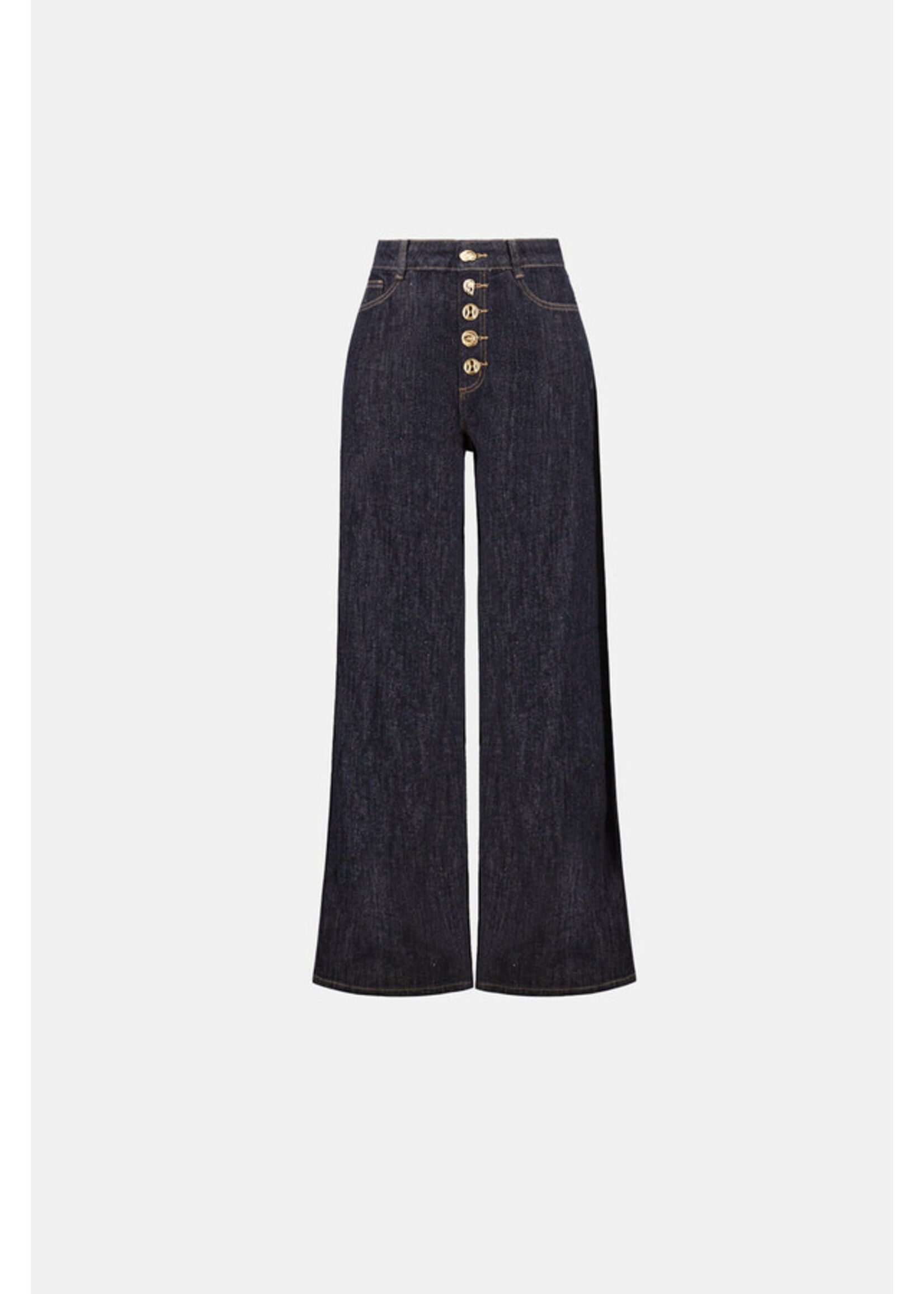 Joseph Ribkoff Joseph Ribkoff - Statement High-Rise Palazzo Jeans Style 264901