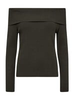 Mos Mosh Mos Mosh - Caliz Rib Off-Shoulder Knit