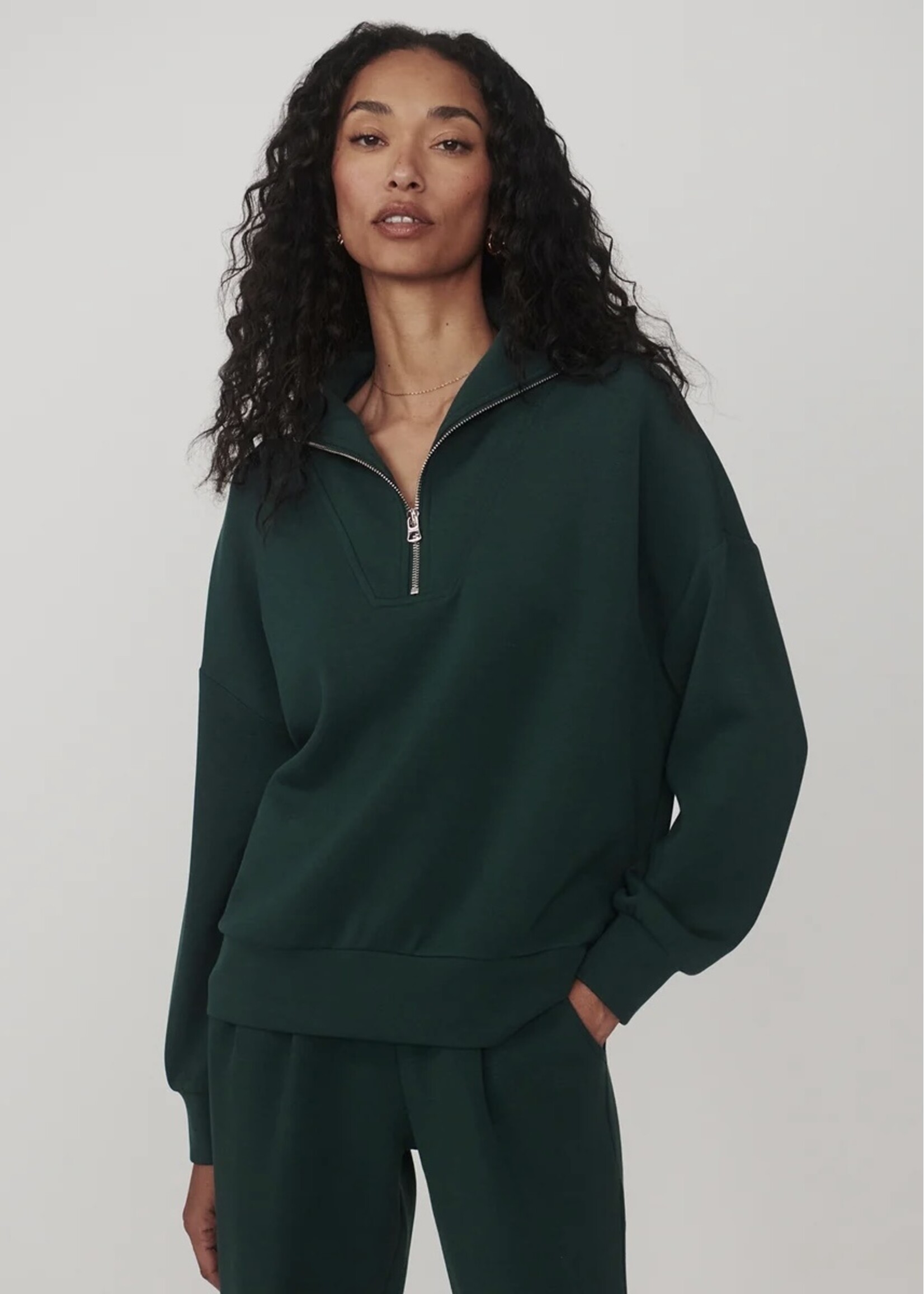 Varley Varley - Hawley Half Zip Sweat