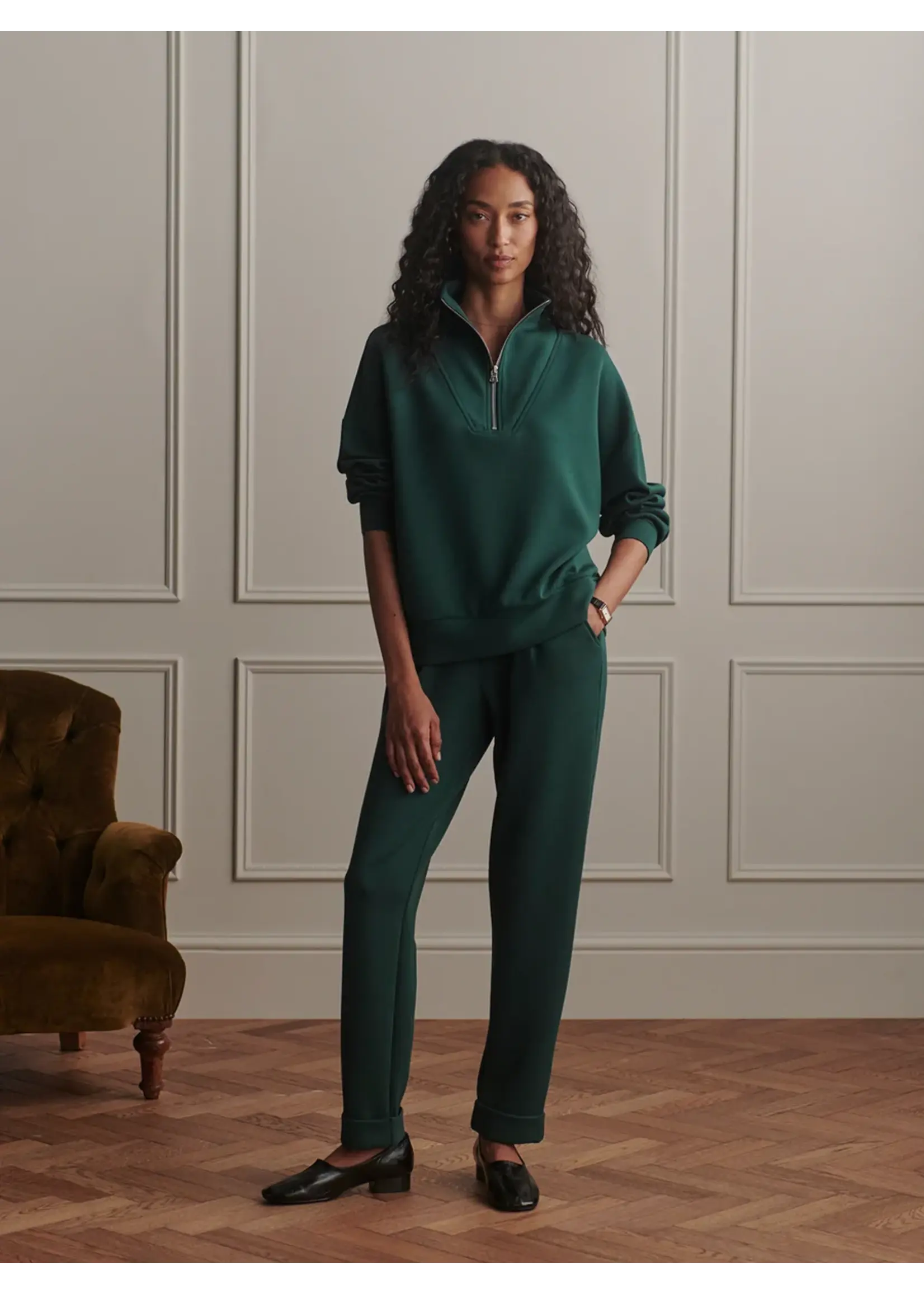 Varley Varley - Hawley Half Zip Sweat