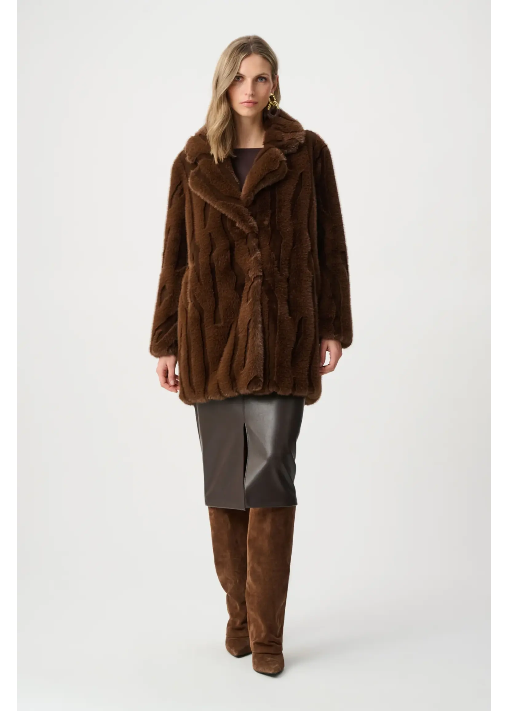 Joseph Ribkoff Joseph Ribkoff - Faux Fur Coat 263916
