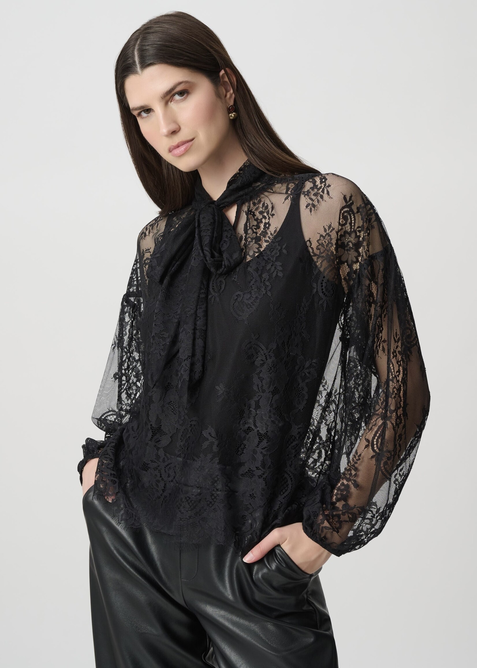 Joseph Ribkoff Joseph Ribkoff - Edit 57 Lace Bow Neck