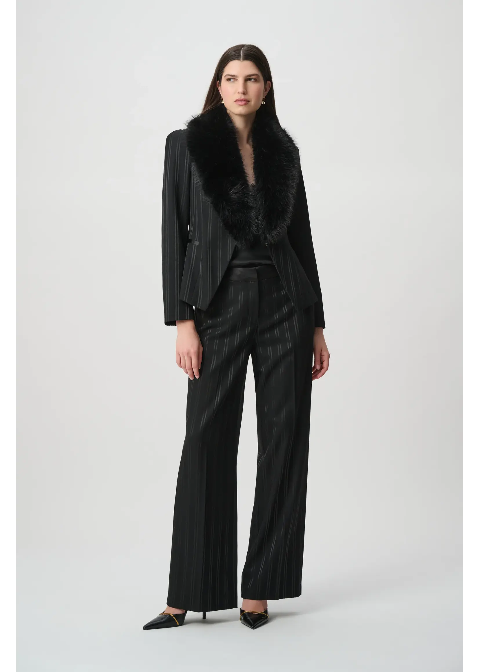 Joseph Ribkoff Joseph Ribkoff - Edit 57 Tailored Striped Wide Leg