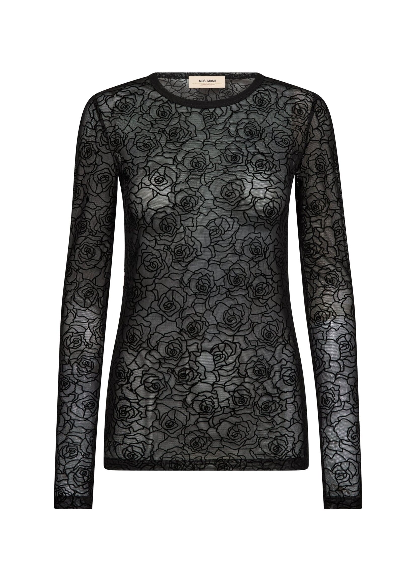 Mos Mosh Mos Mosh - Rose Mesh Blouse