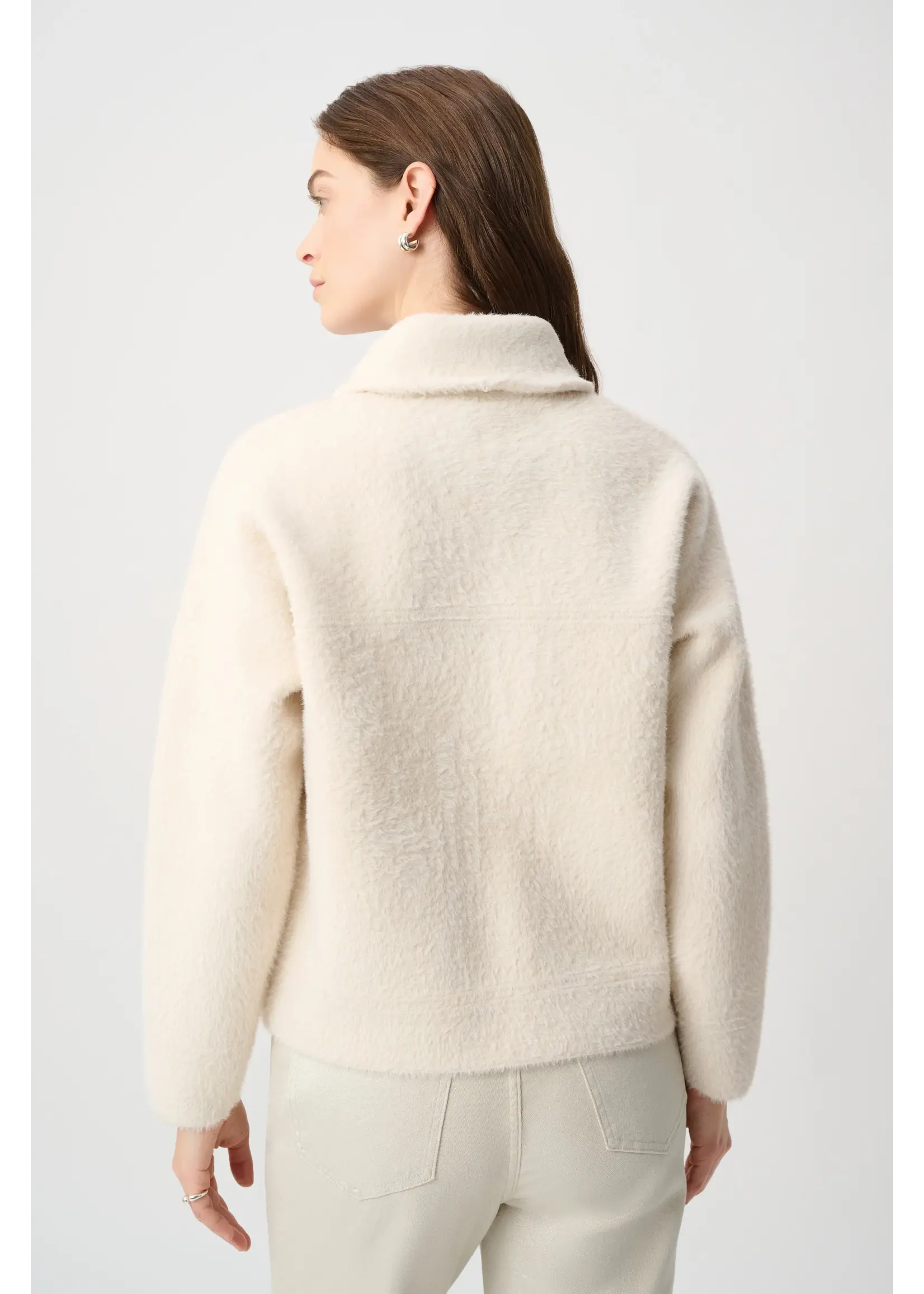 Joseph Ribkoff Joseph Ribkoff - Detachable Faux Fur Collar Jacket Style 264920