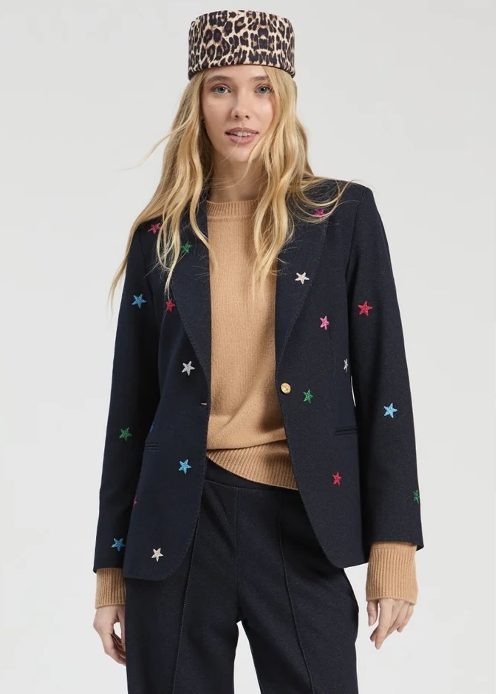vilagallo Vilagallo - Heather Emb Jacket