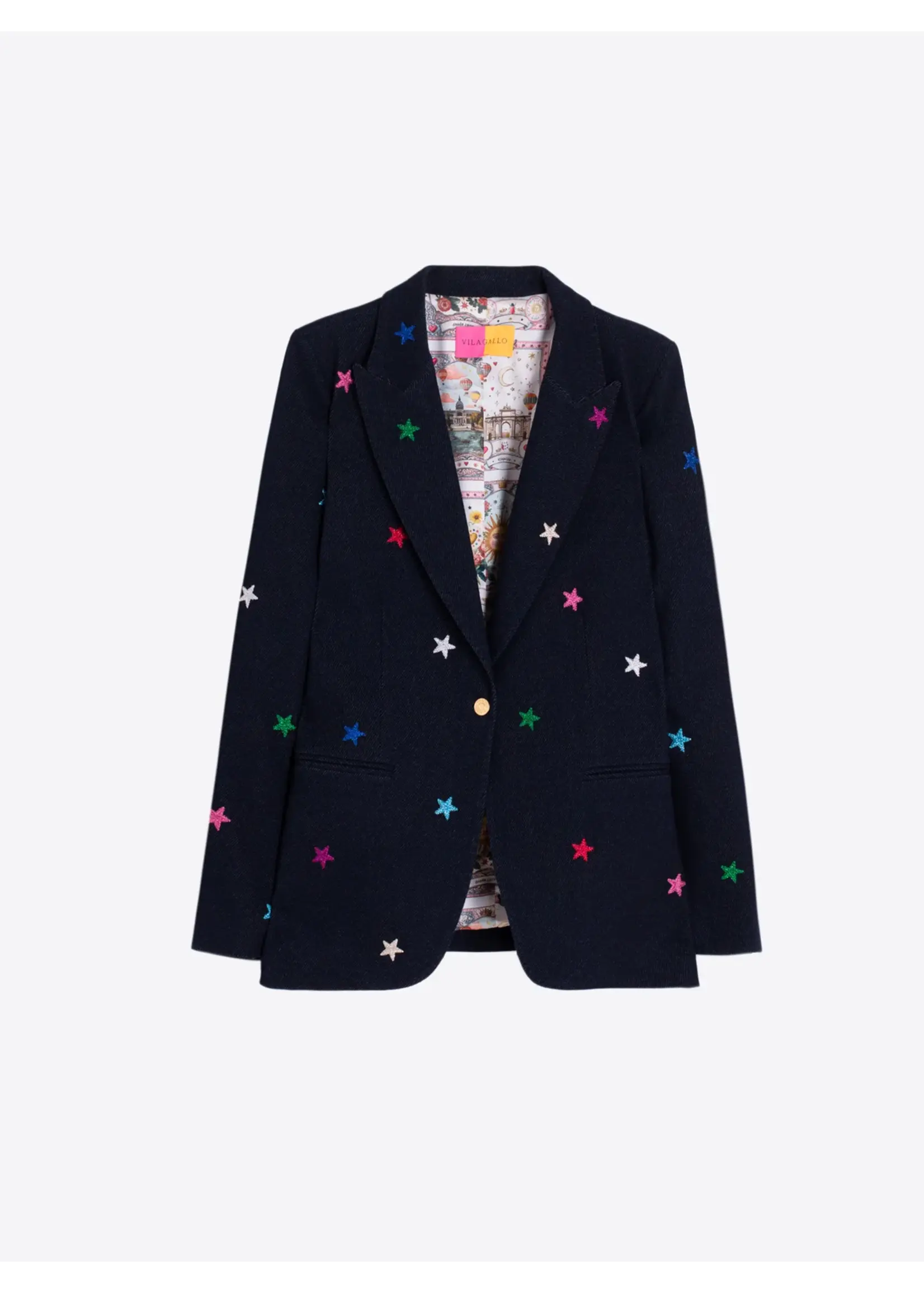 vilagallo Vilagallo - Heather Emb Jacket
