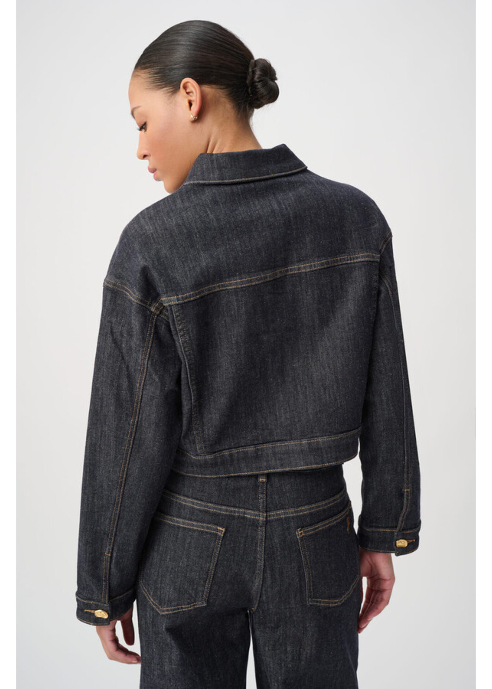 Joseph Ribkoff Joseph Ribkoff - Statement Button Denim Jacket Style 264900
