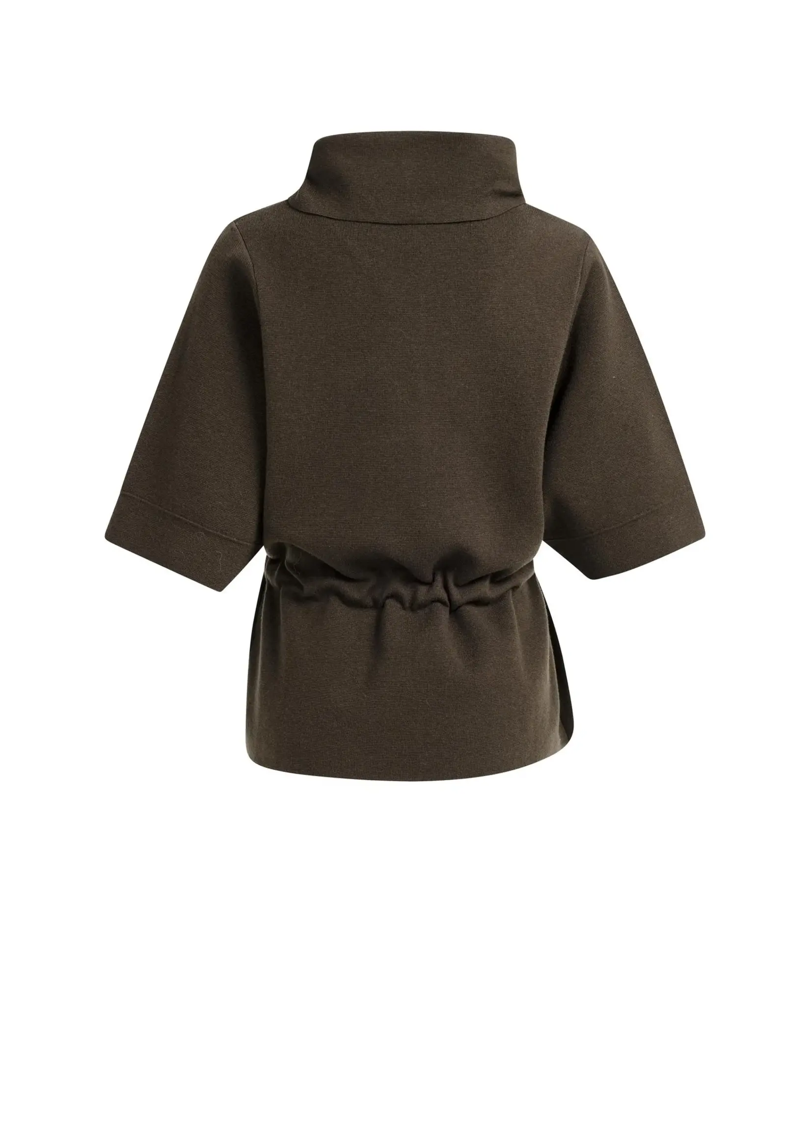 YAYA Yaya - Sweater with high neckline with buttons