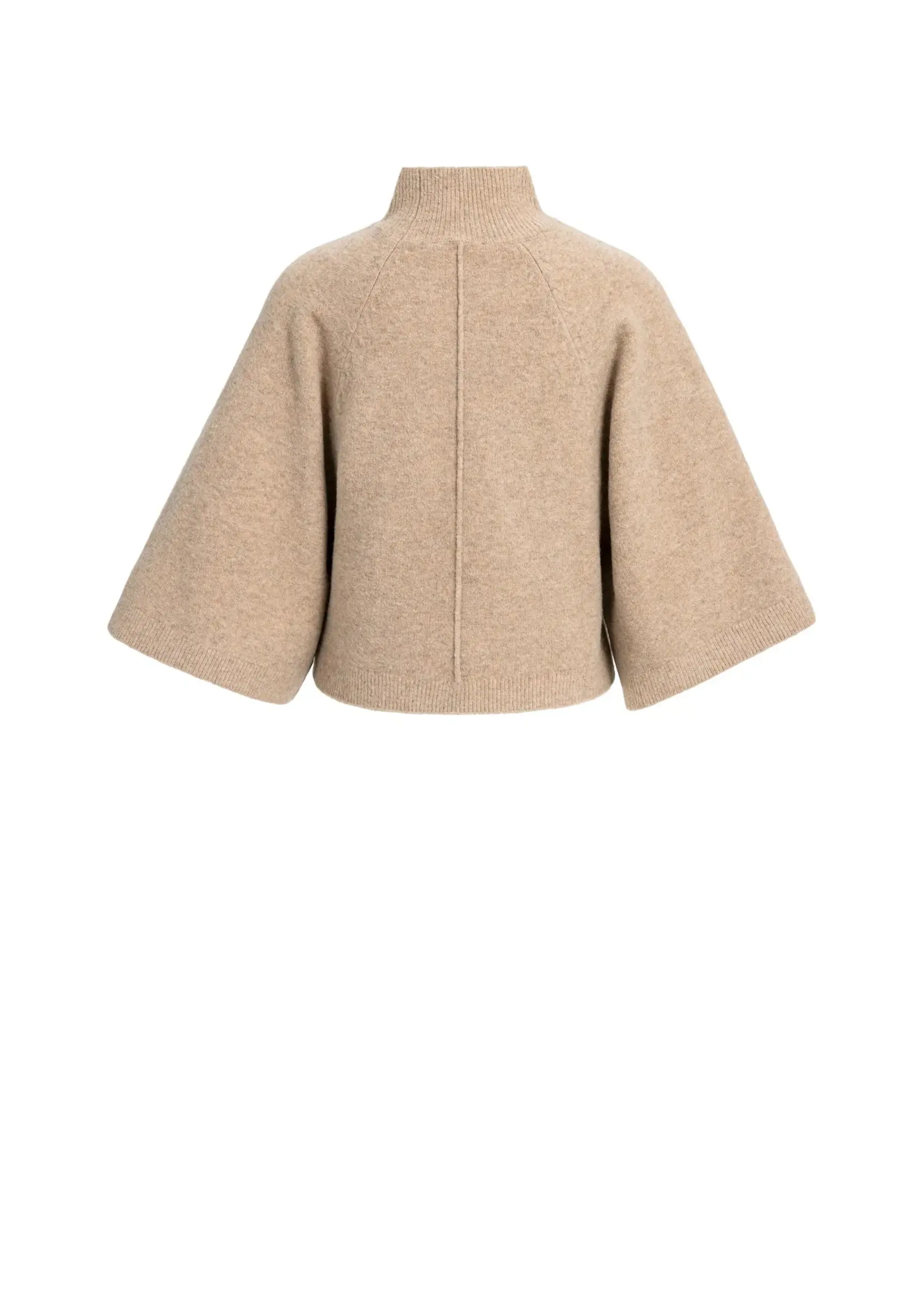 YAYA Yaya - High Neckline Wide Sleeve Sweater