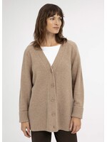 YAYA Yaya - Cardigan in Rib Stitch