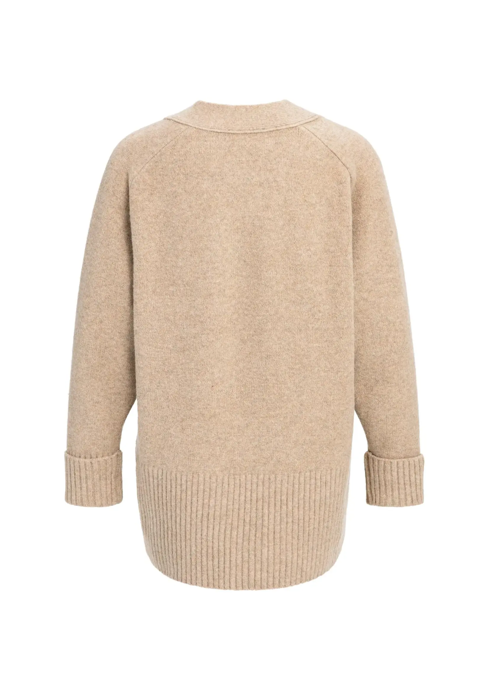 YAYA Yaya - Cardigan in Rib Stitch