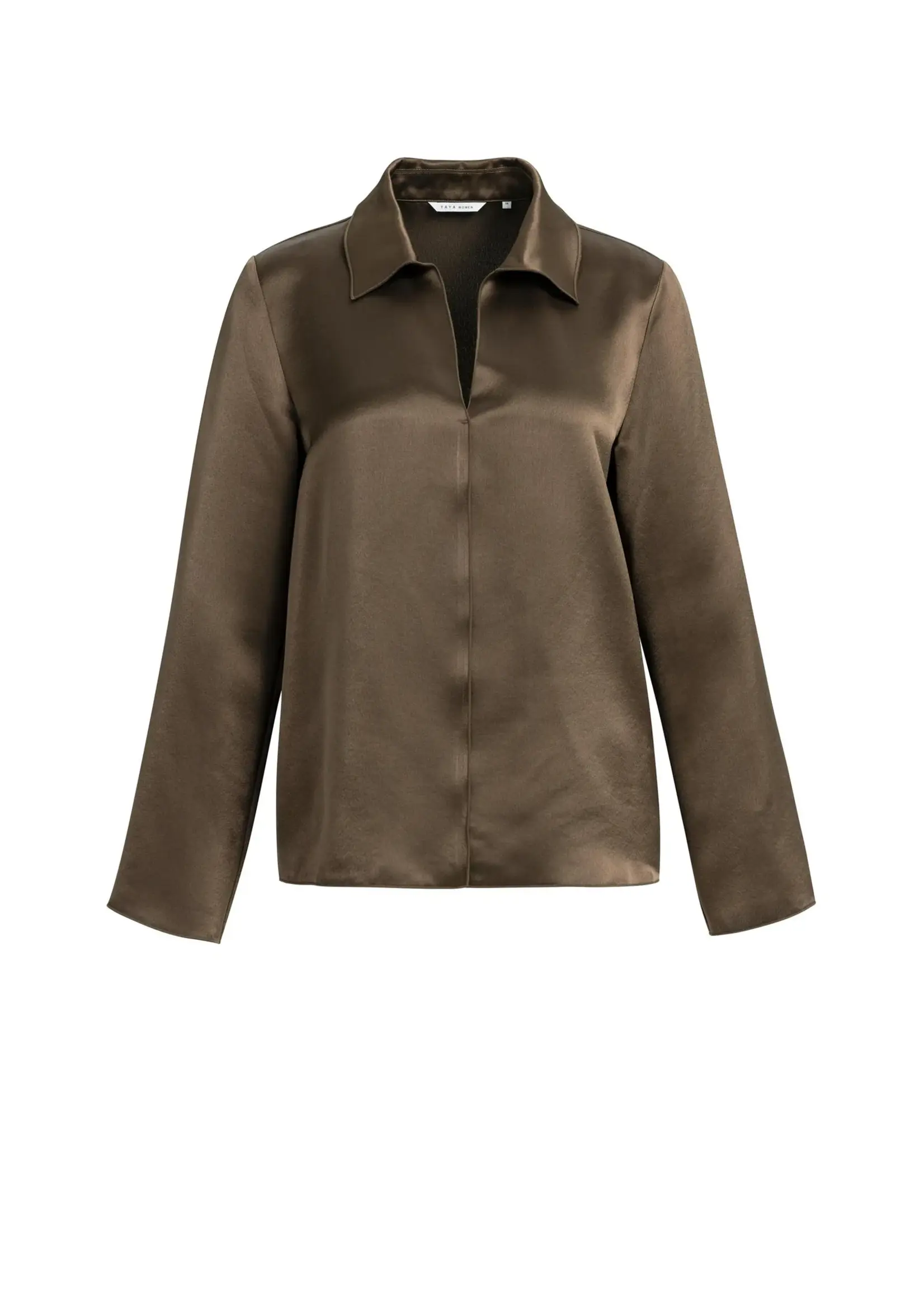 YAYA Yaya - Satin top with collar