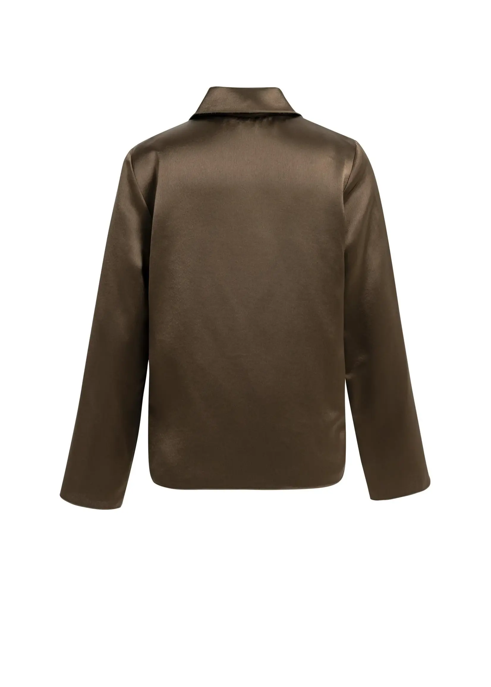 YAYA Yaya - Satin top with collar