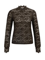 YAYA Yaya - Lace Top with HighNeck