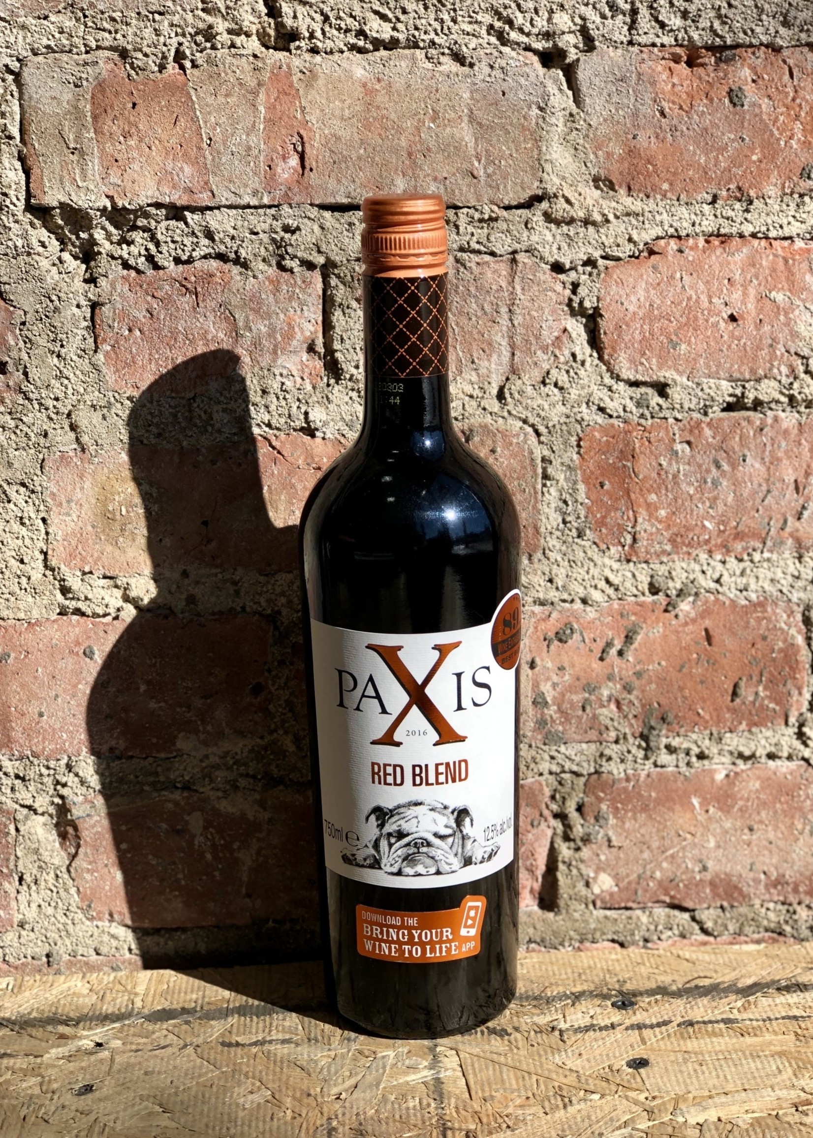 sweet red wine Paxis Bull Dog Red Blend (Lisboa, Portugal) 2016