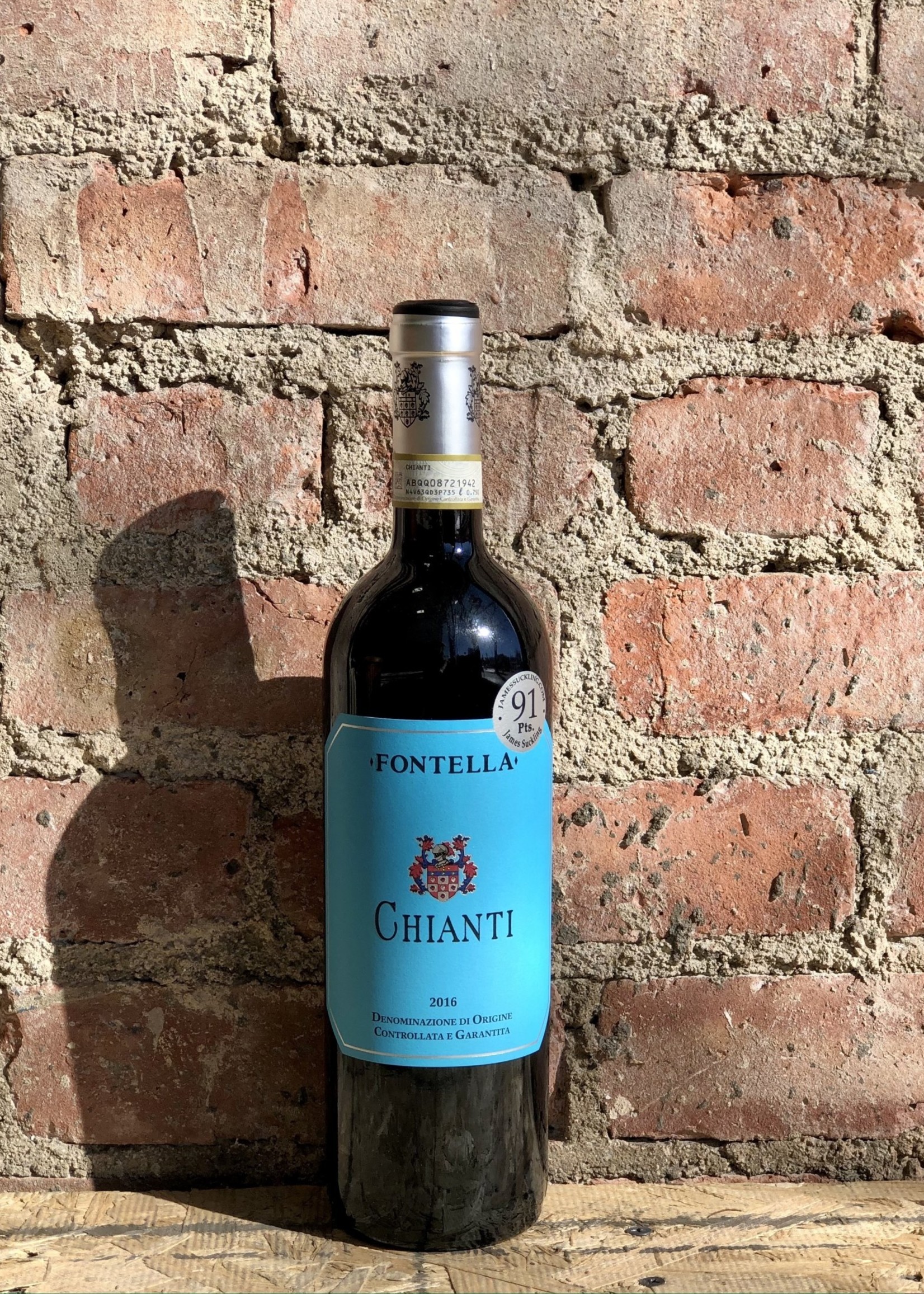 red wine Fontella Chianti  DOCG  2019