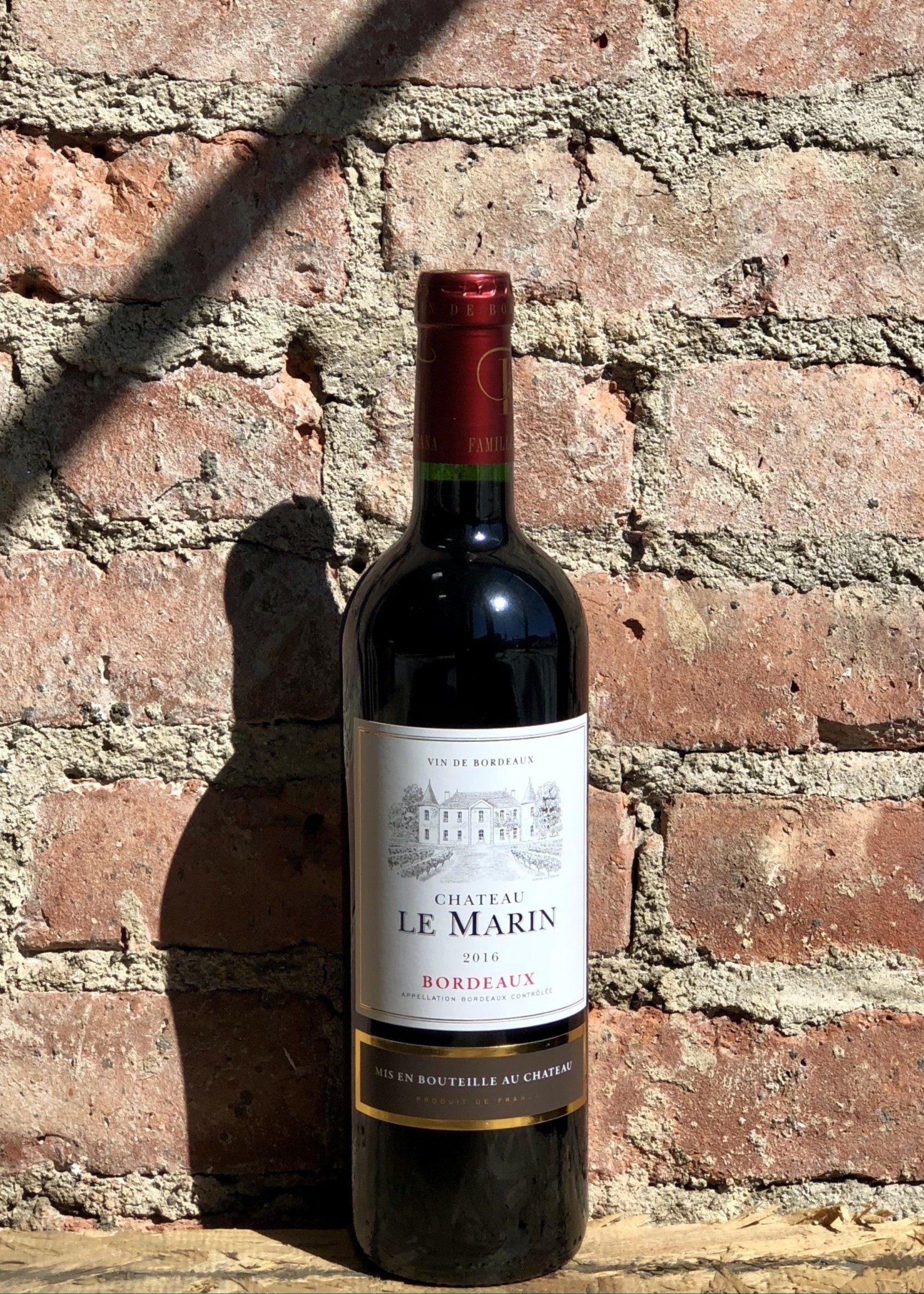 red wine Château Le Marin Bordeaux