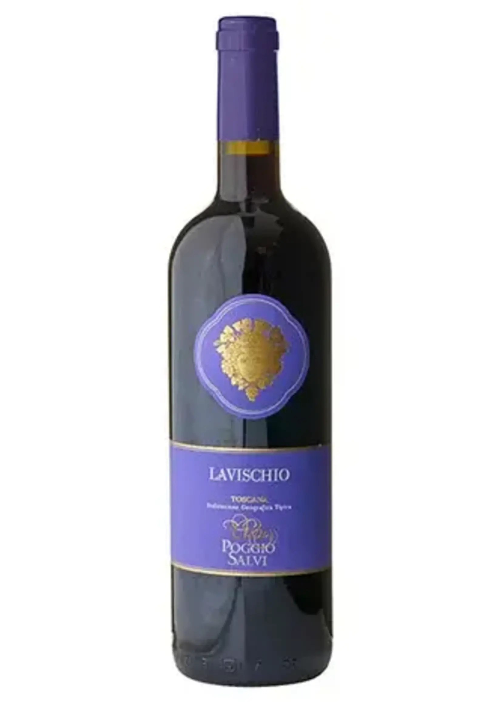 red wine Villa Poggio Salvi Toscana Merlot Lavischio 750mL