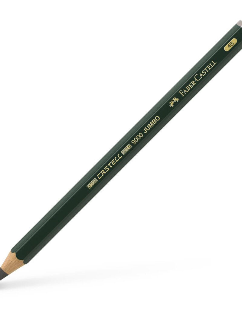 Castell 9000 Series Jumbo Graphite Pencil 4B